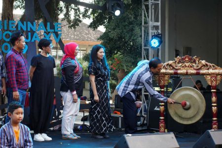 Pembukaan Pameran Utama Biennale Jogja XV Equator #5