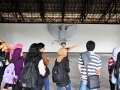 briefing volunteer Indra Arista briefing volunteer Indra Arista